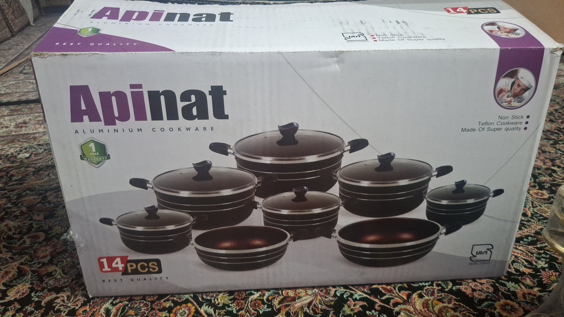 سرویس پخت و پز ۱۴ پارچه اقتصادی
